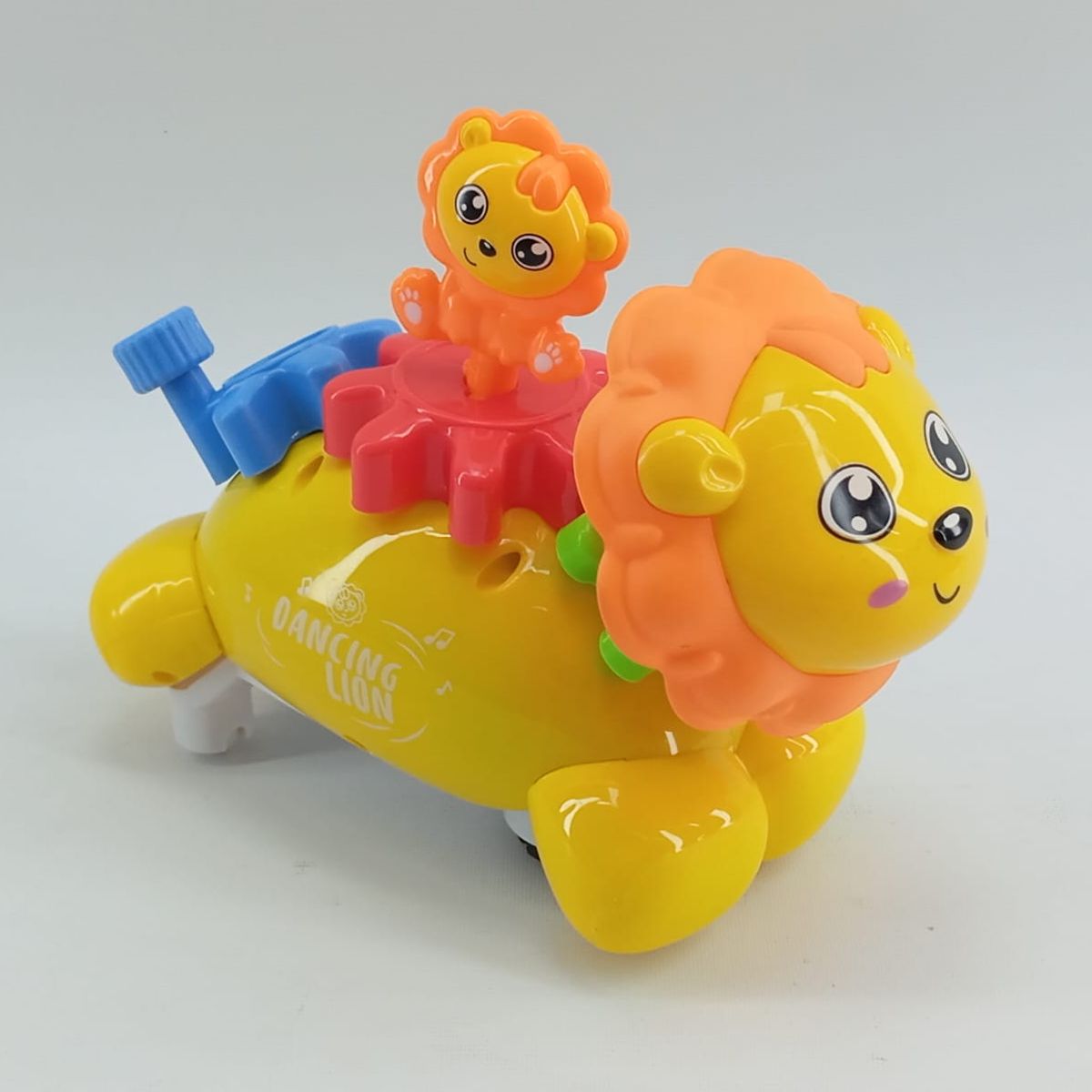 JUGUETERIA EXPRESS - Juguete Didactico Carro Leon Engranajes Luces Y Sonido bebes