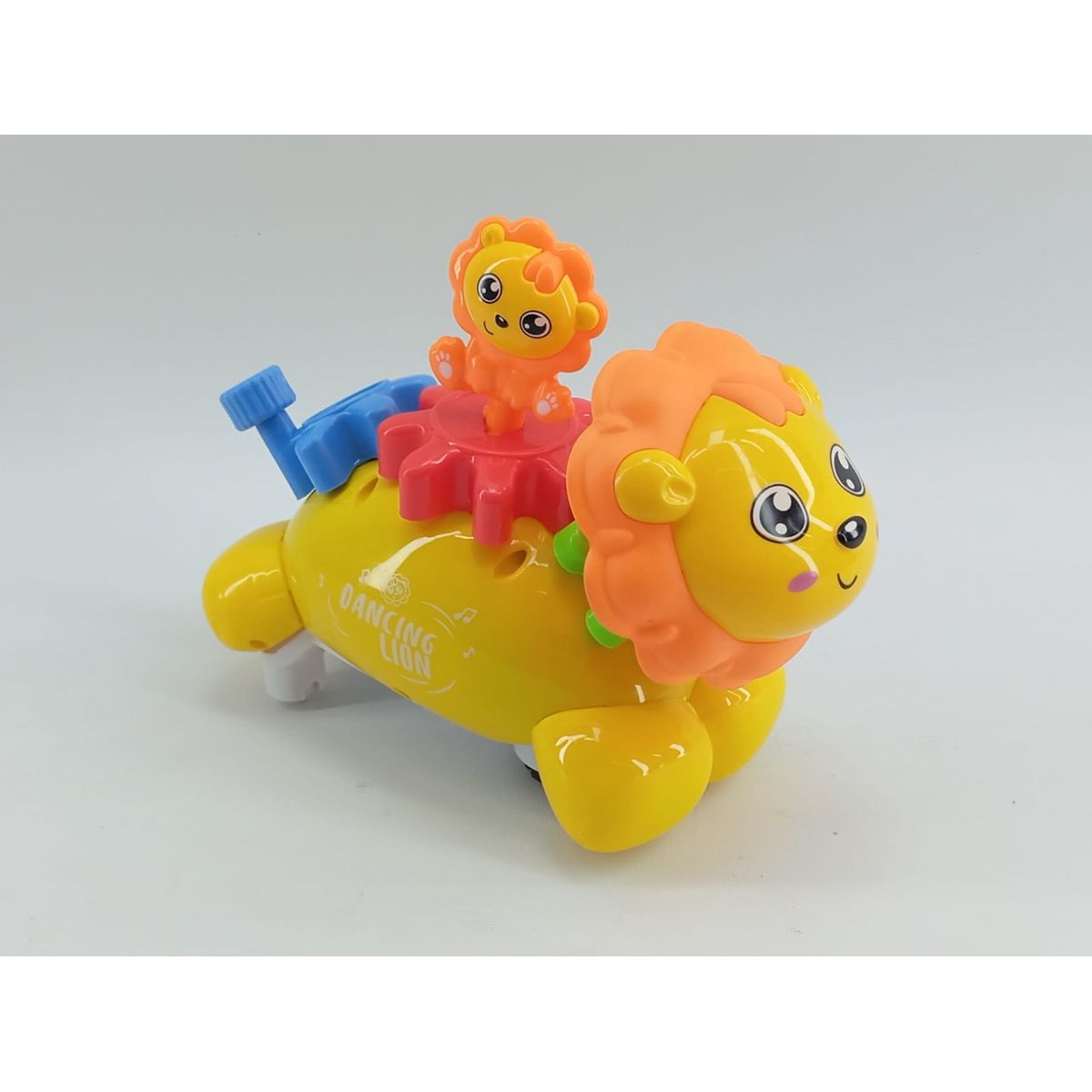 JUGUETERIA EXPRESS - Juguete Didactico Carro Leon Engranajes Luces Y Sonido bebes