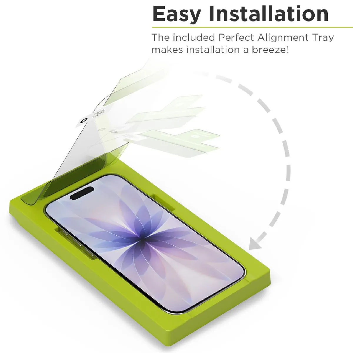 PURE GEAR - Protector Pantalla Compatible con iPhone 17 Vidrio HD