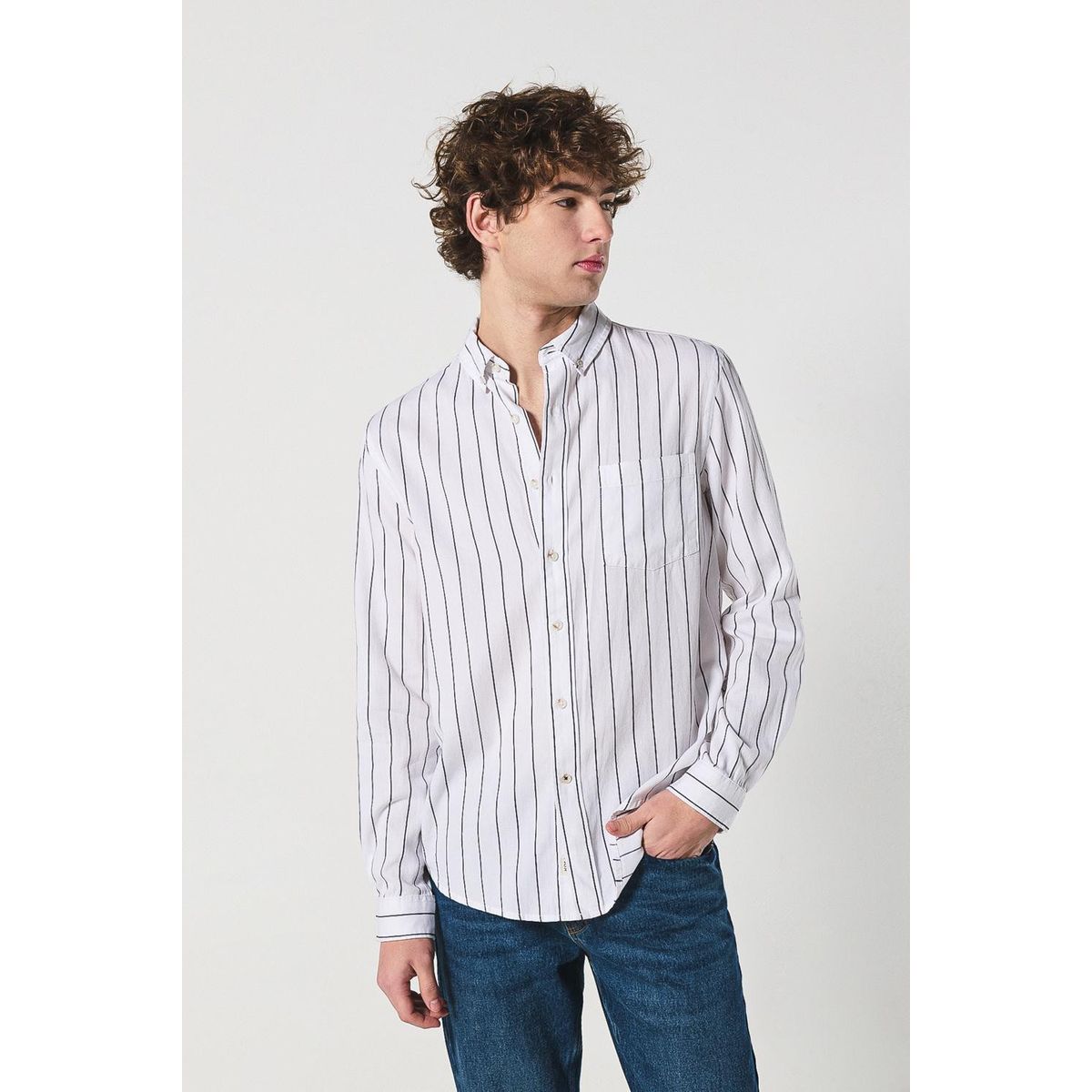 KOAJ - KOAJ Camisa manga larga en slim fit Hombre