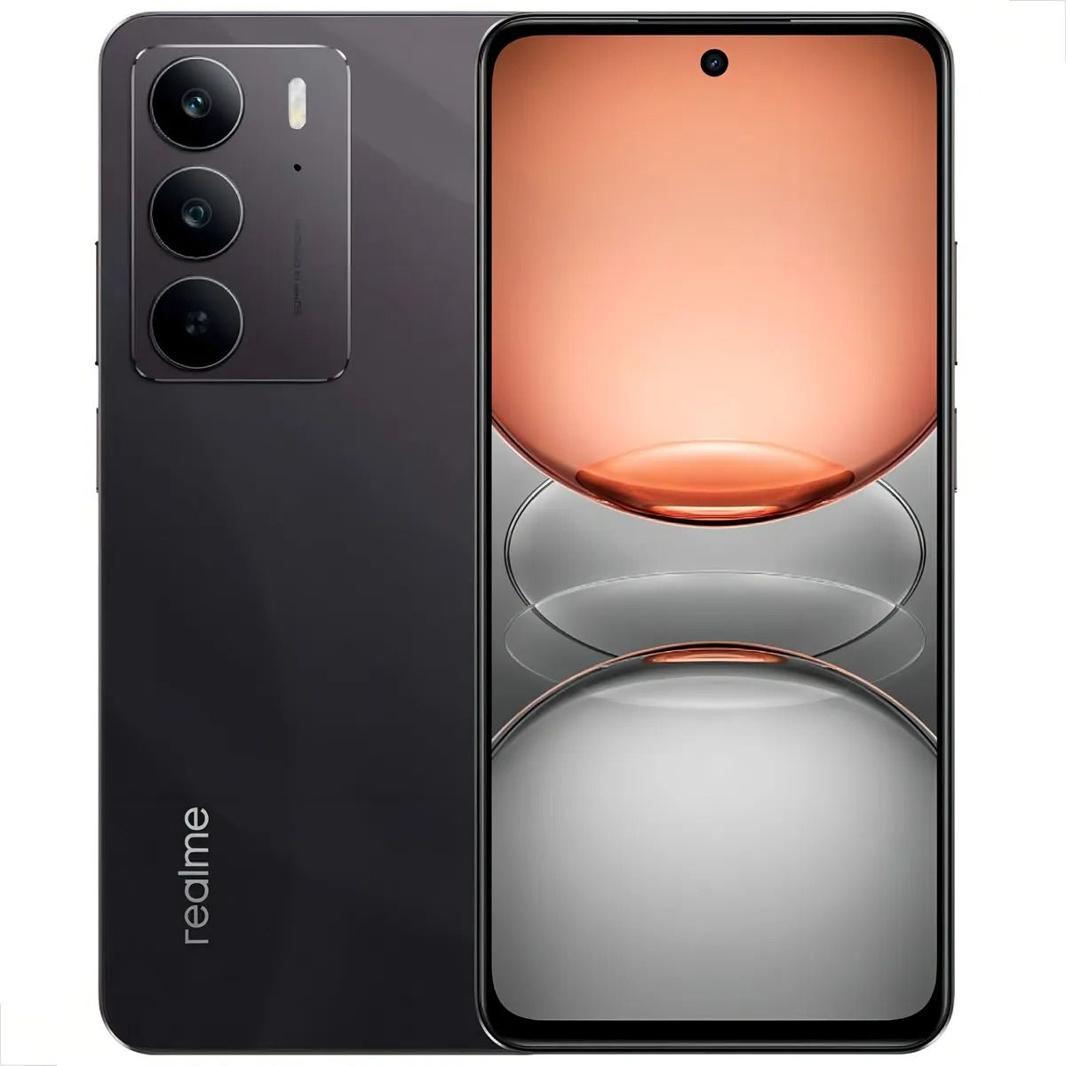 REALME - Teléfono Móvil Realme C75 Dual Sim De 256 Gb Y 8 Gb De Ram, Negro Negro