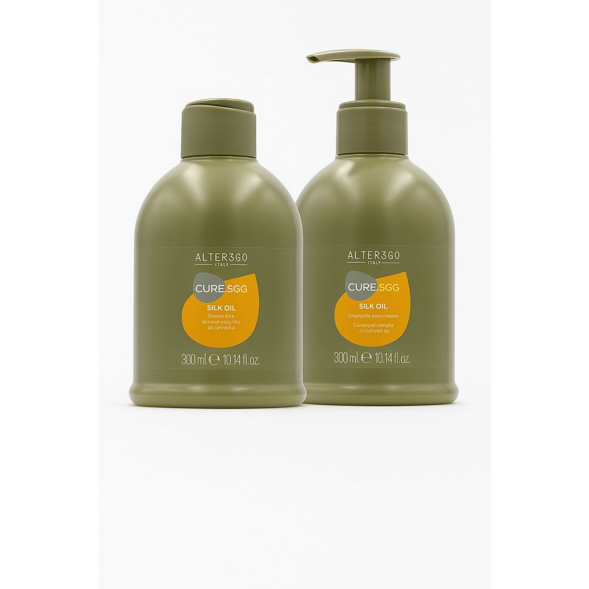 ALTER EGO - Shampo y Acondicionador Alterego Silk Oil 300ML