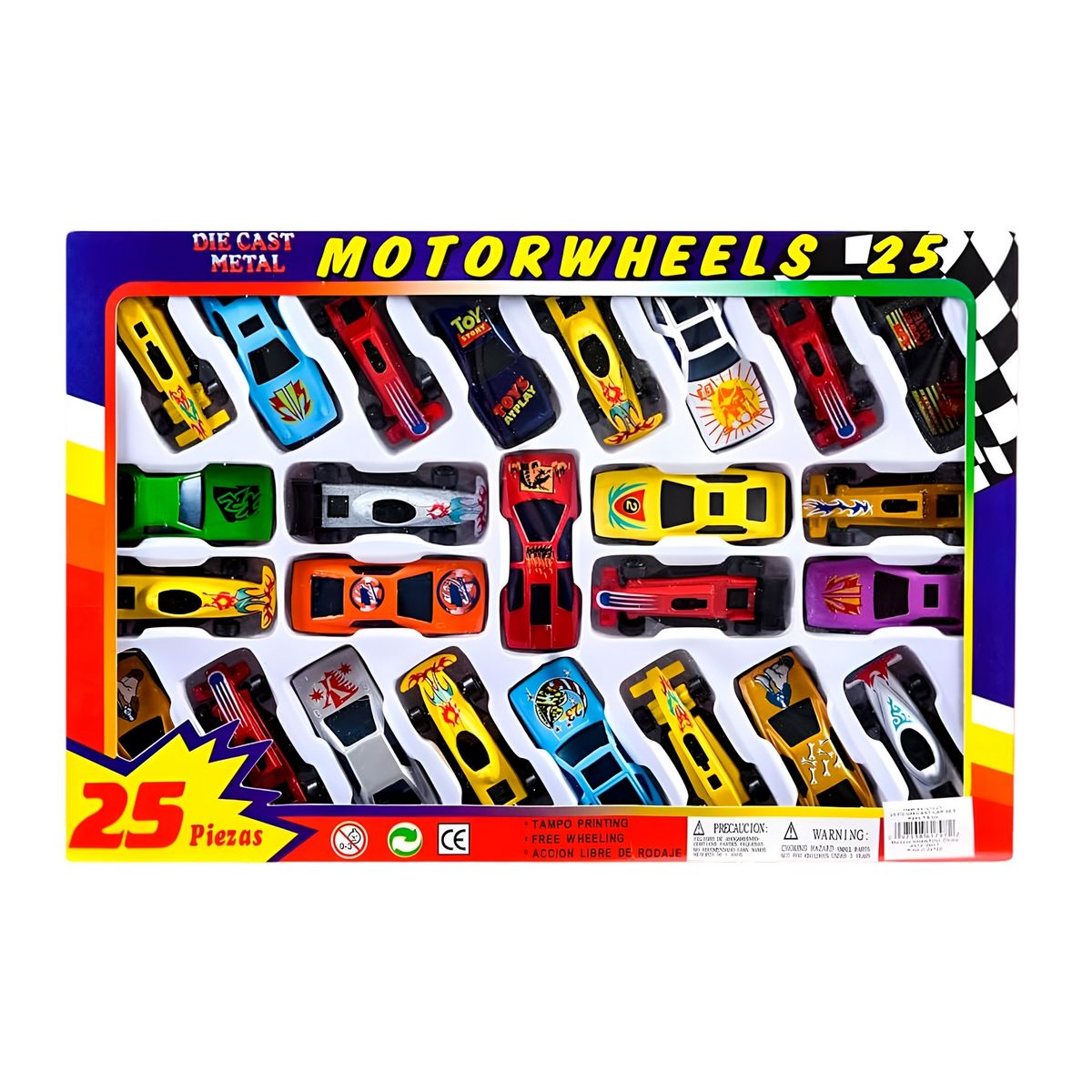 GENERICO - Carro Deportivo Carrera Coleccionable Metalico X 24 Unidades