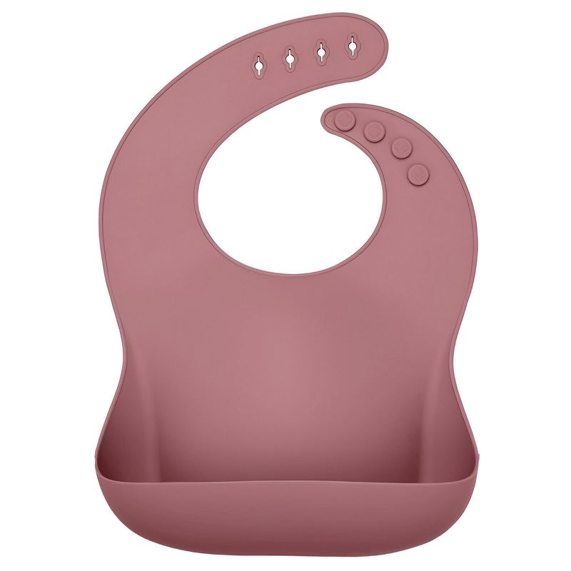 GENERICO - Baberos Para Bebe En Silicona Fácil Lavado Portable Unisex