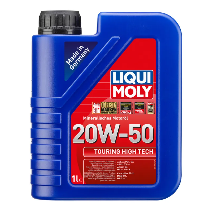 LIQUI MOLY - Aceite 20W-50 Touring High Tech Liqui Moly 1L