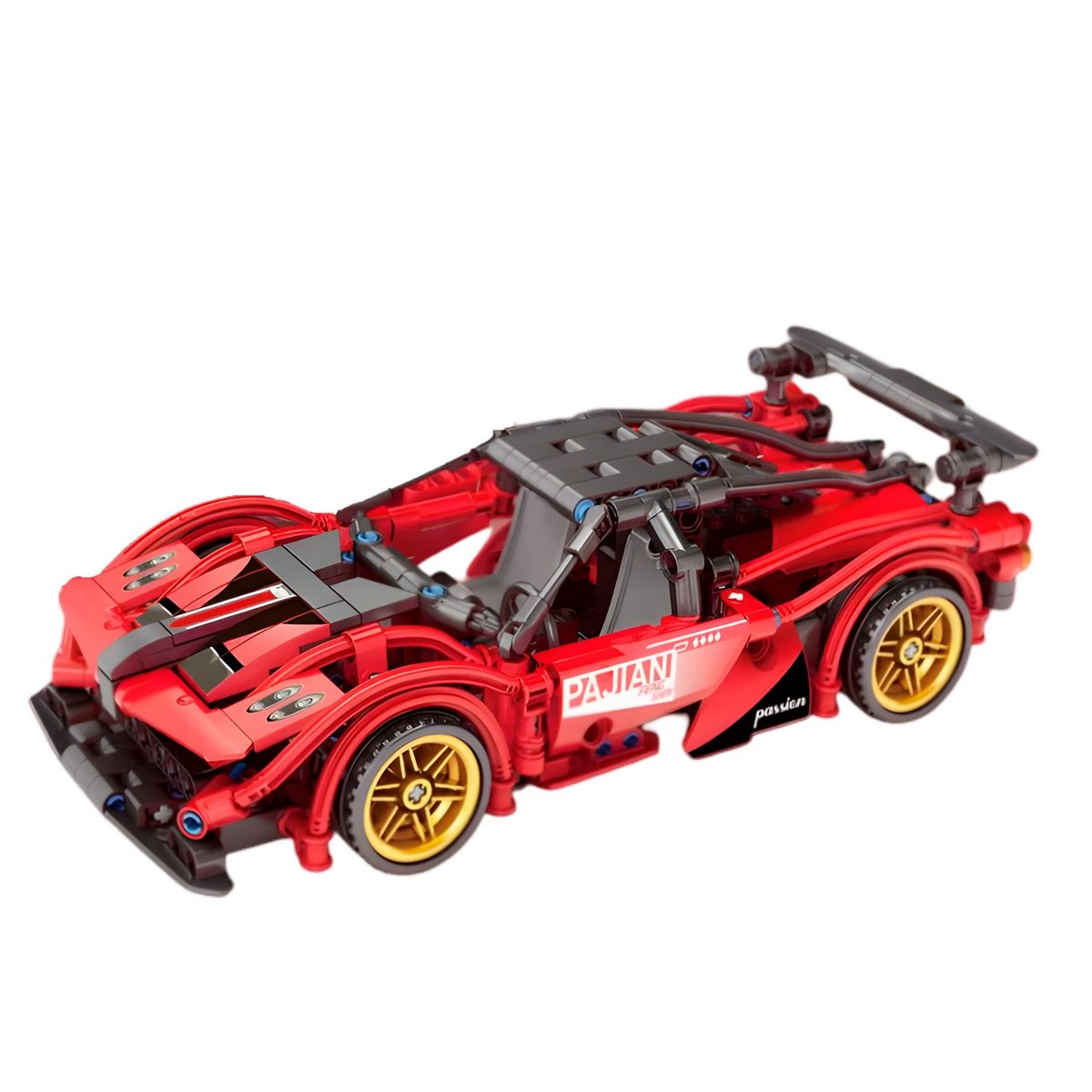 GENERICO - Carro Deportivo Supercar Racing Armable Armatodo Niños