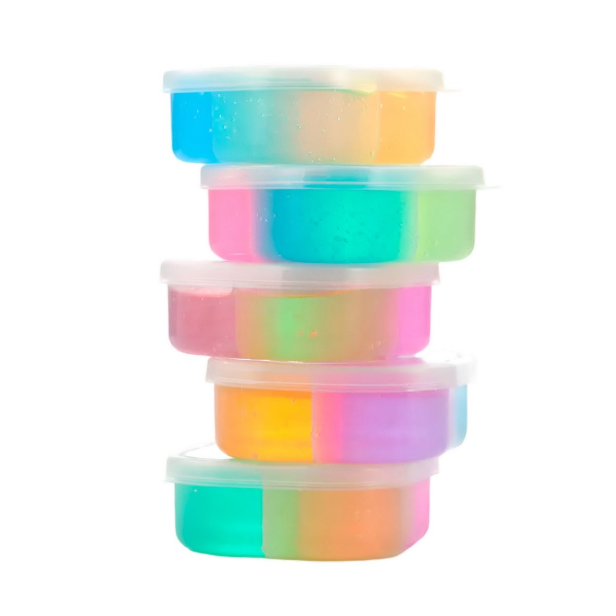 GENERICO - Slime Kit Slime En Recipientes Juguete X 6 Unidades