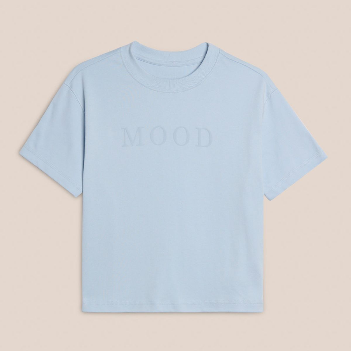 KOAJ - KOAJ Camiseta estampada unicolor holgada manga corta Mujer