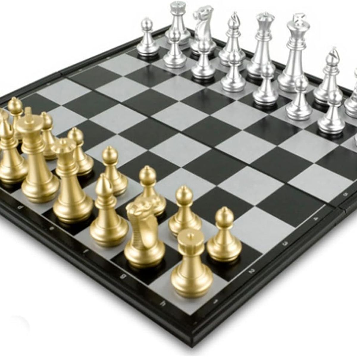 JUGUETERIA EXPRESS - Ajedrez De Tablero Plegable Magnetico 36cm Juego De Mesa