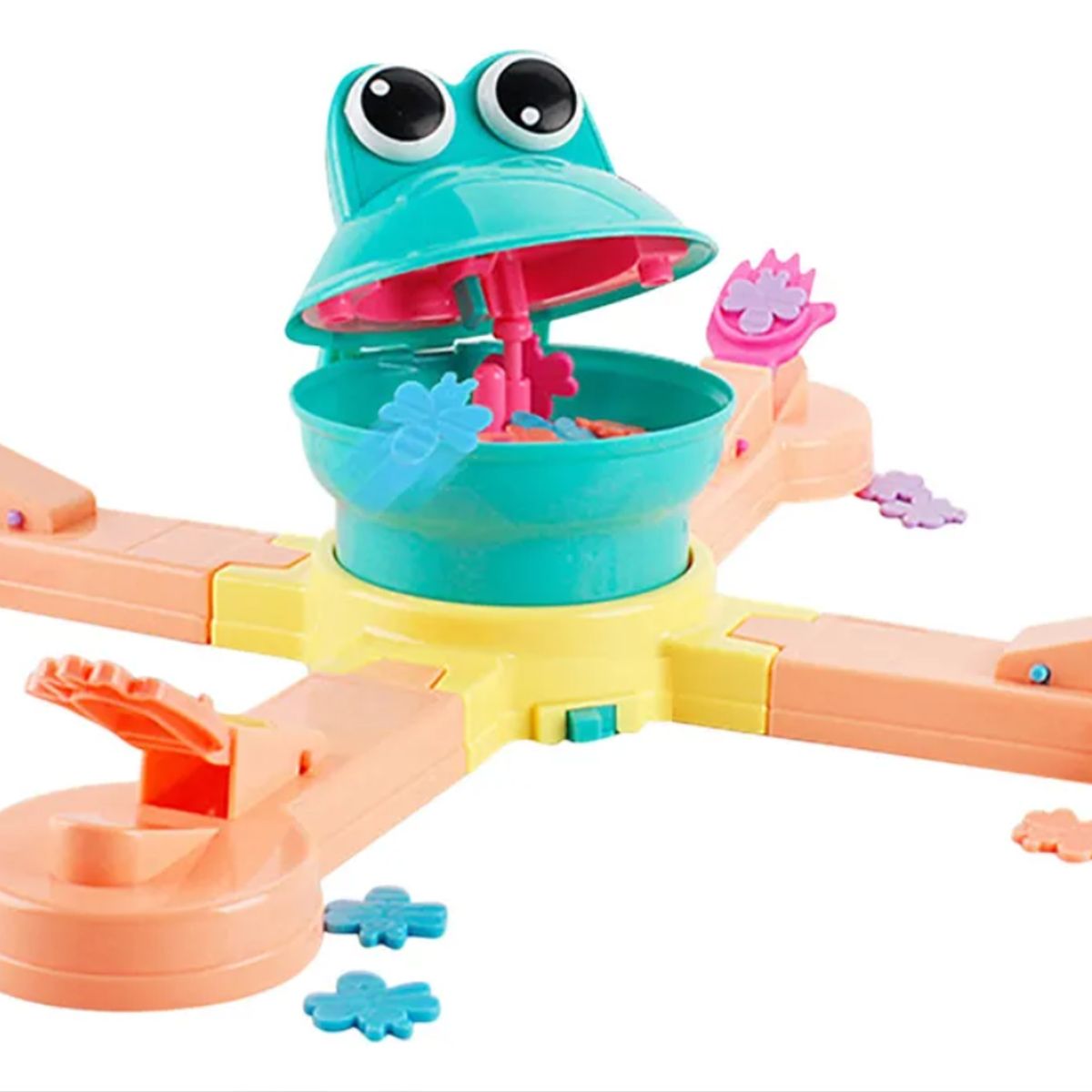 JUGUETERIA EXPRESS - Juego De Mesa Infantil Familiar Sapito Hambriento Comelon