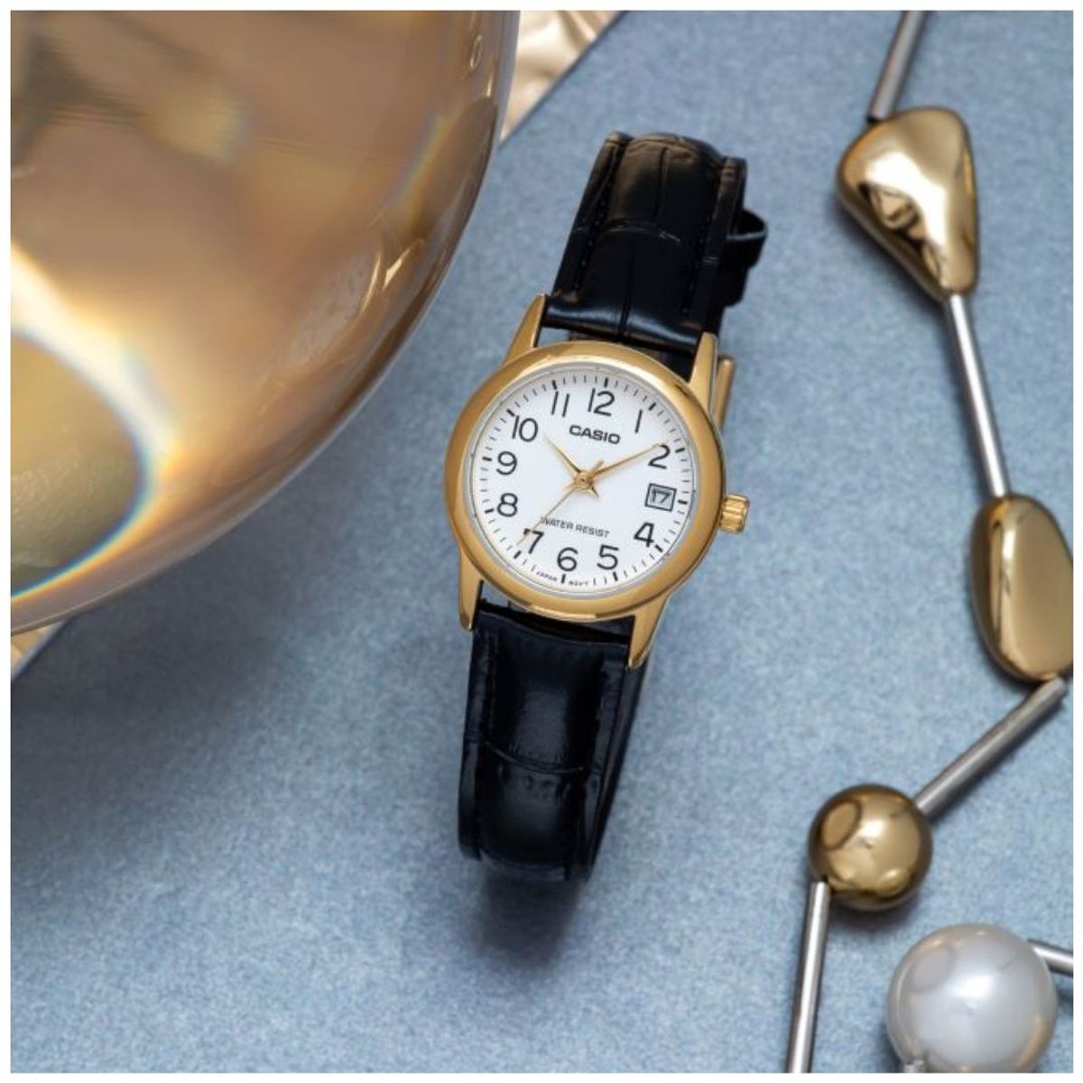 CASIO - Reloj Mujer Casio LTP-V002GL-7B2 Diseño Elegante