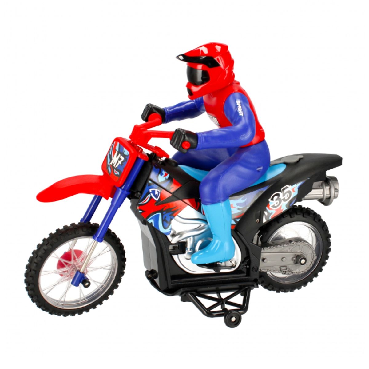 JUGUETERIA EXPRESS - Moto Control Remoto Deportivoa Con Humo Y Luz