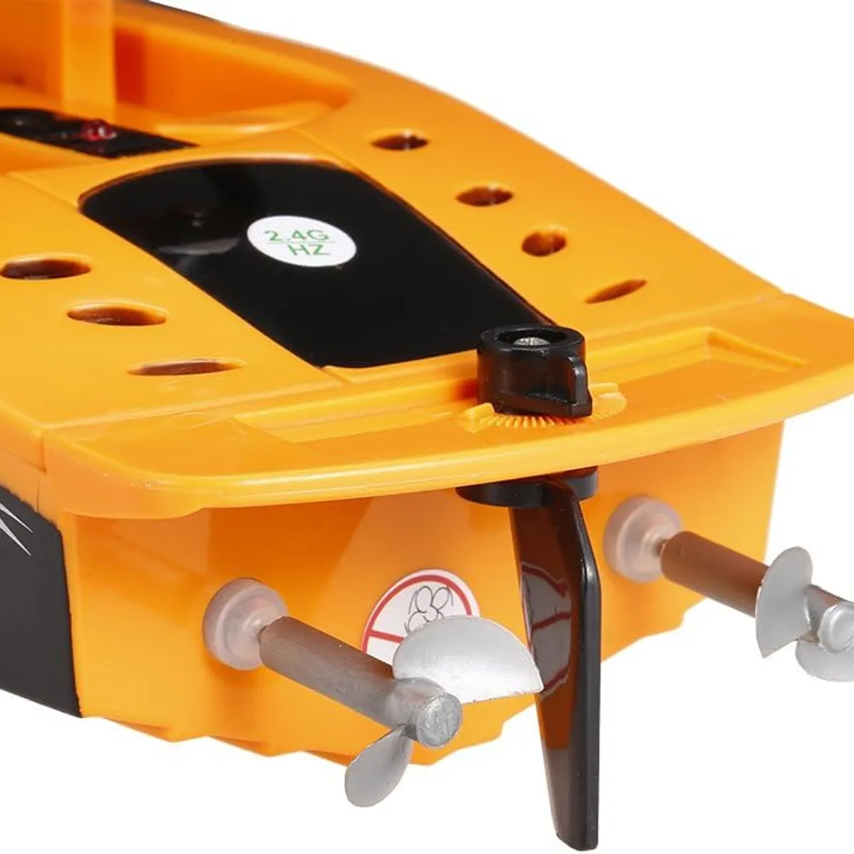 JUGUETERIA EXPRESS - Barco Lancha A Control Remoto Con Luces 30cm