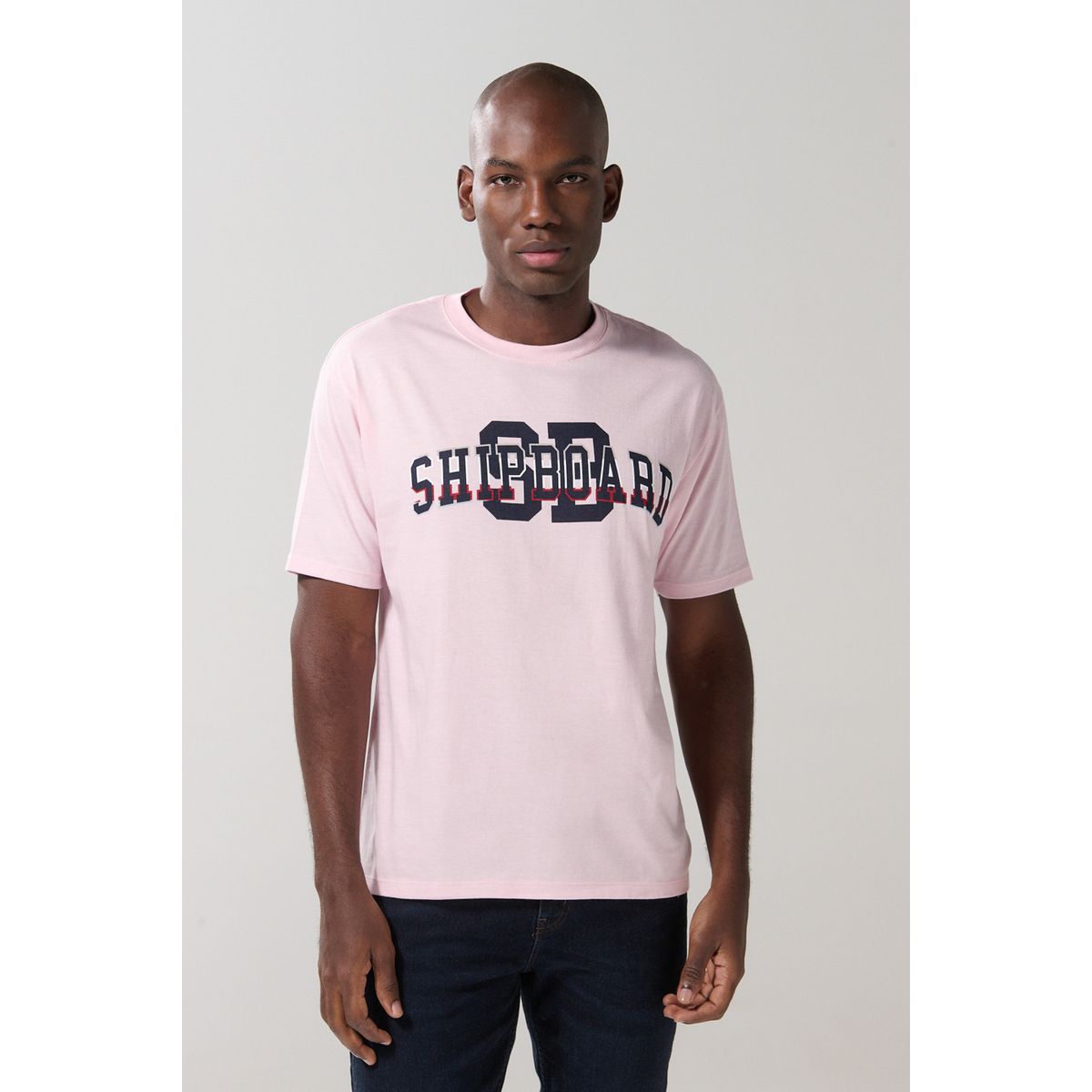 KOAJ - KOAJ Camiseta college unicolor en algodón con manga corta Hombre