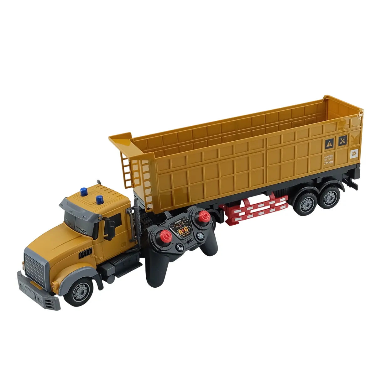 JUGUETERIA EXPRESS - Mula De Carga A Control Remoto 50cm Largo Construccion