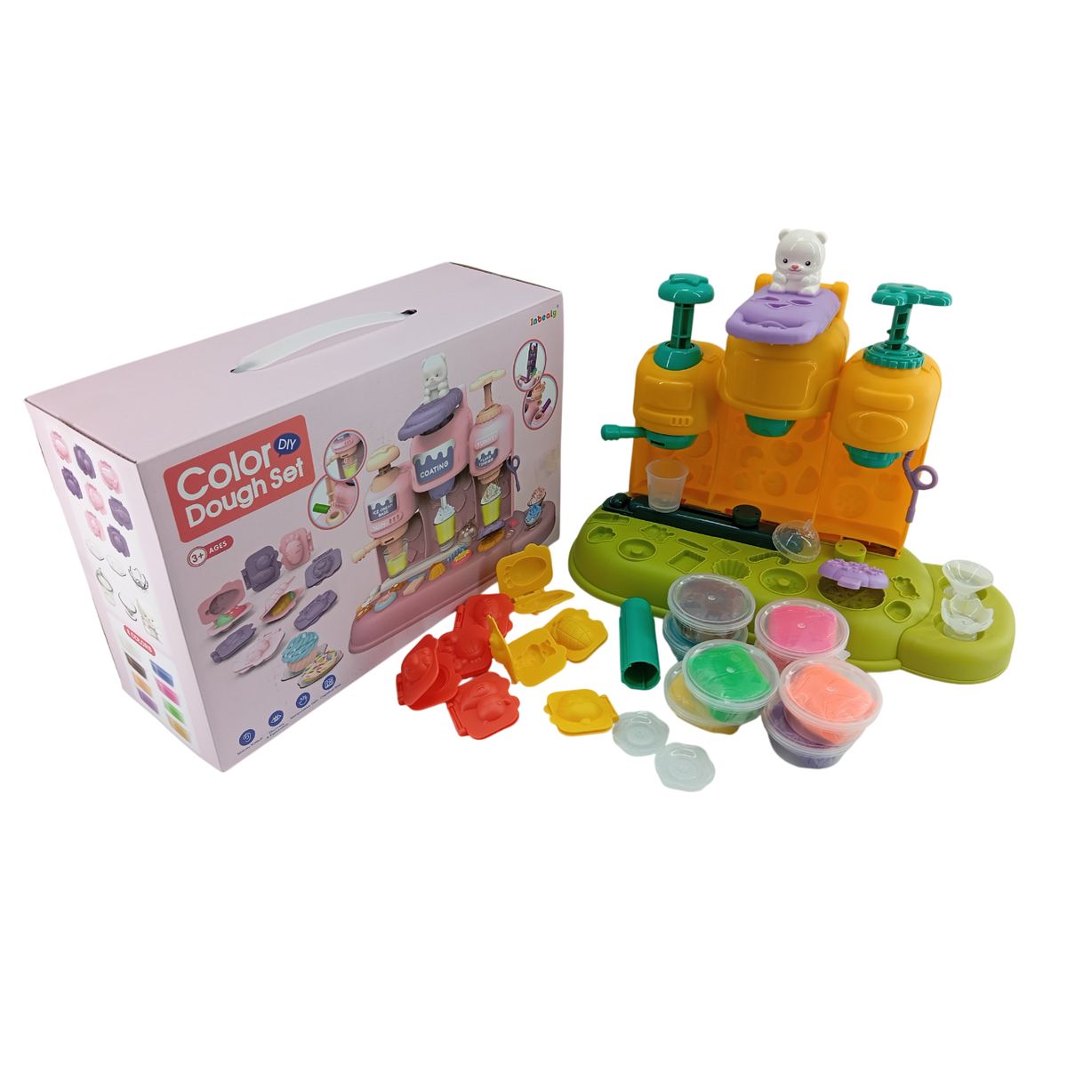 JUGUETERIA EXPRESS - Set Juguete Plastilina Heladeria Moldeable Con Accesorios