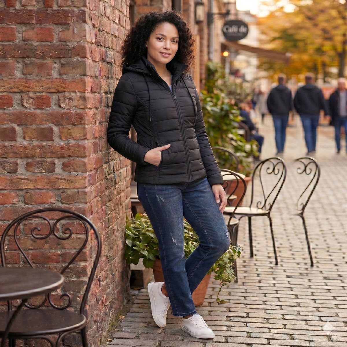 CAELI - chaqueta mujer acolchada marca caeli ref sofi lluvia frio