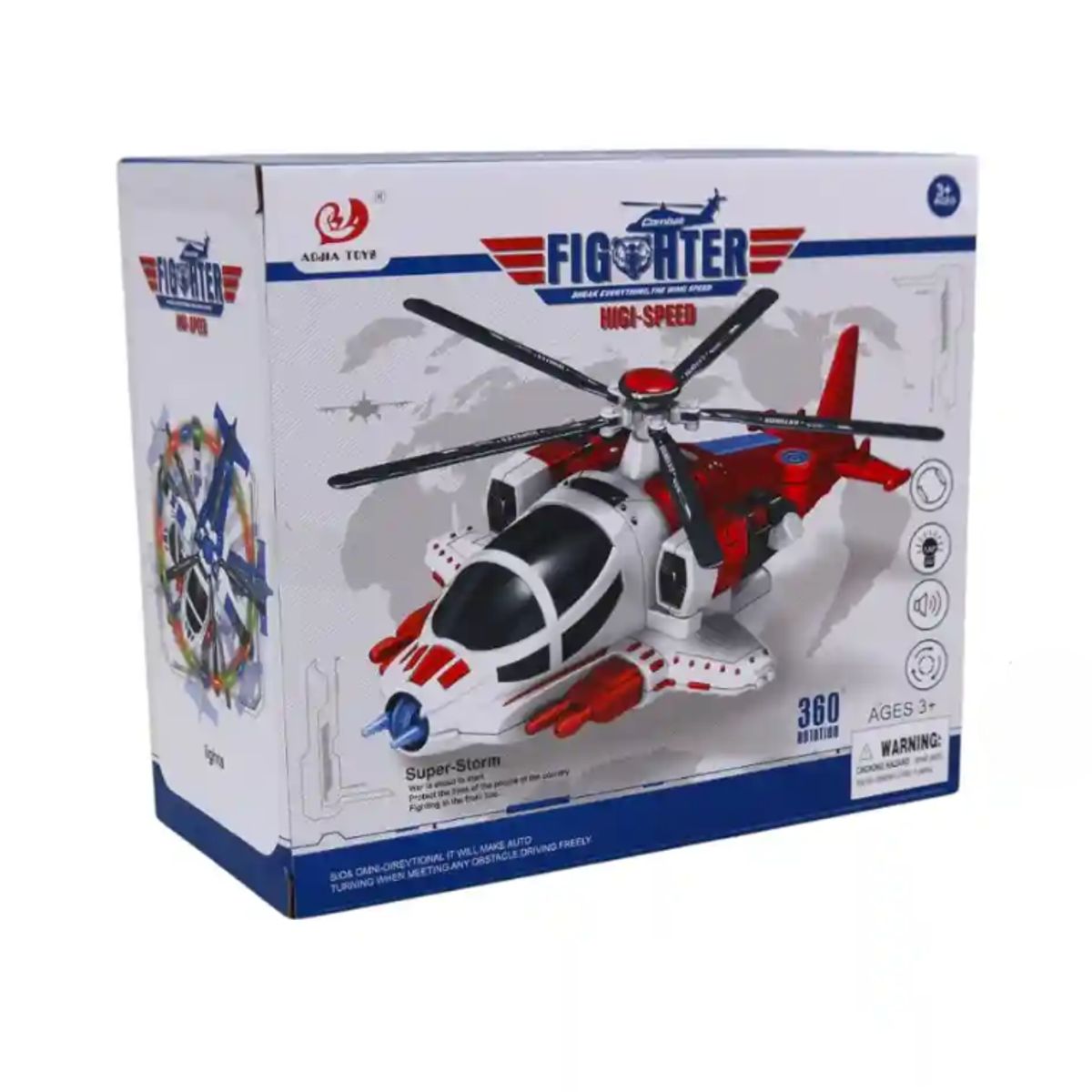 GENERICO - HELICÓPTERO PILA LUZ Y SONIDO 8811-15