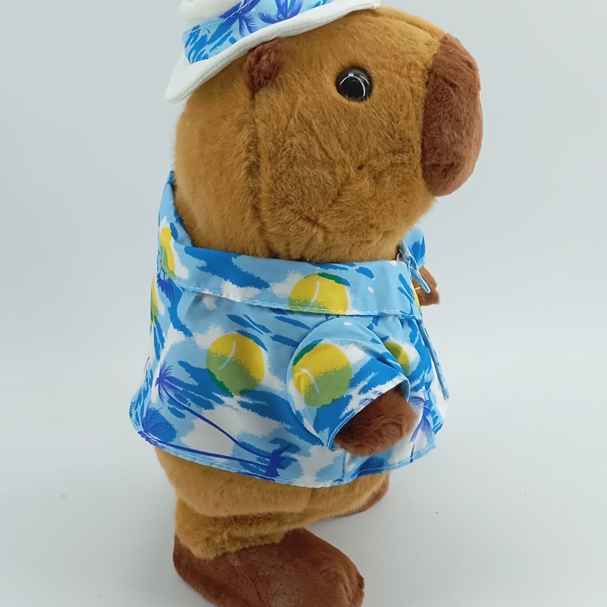 JUGUETERIA EXPRESS - Juguete Peluche Capibara Interactivo Camina Con Musica 30cm