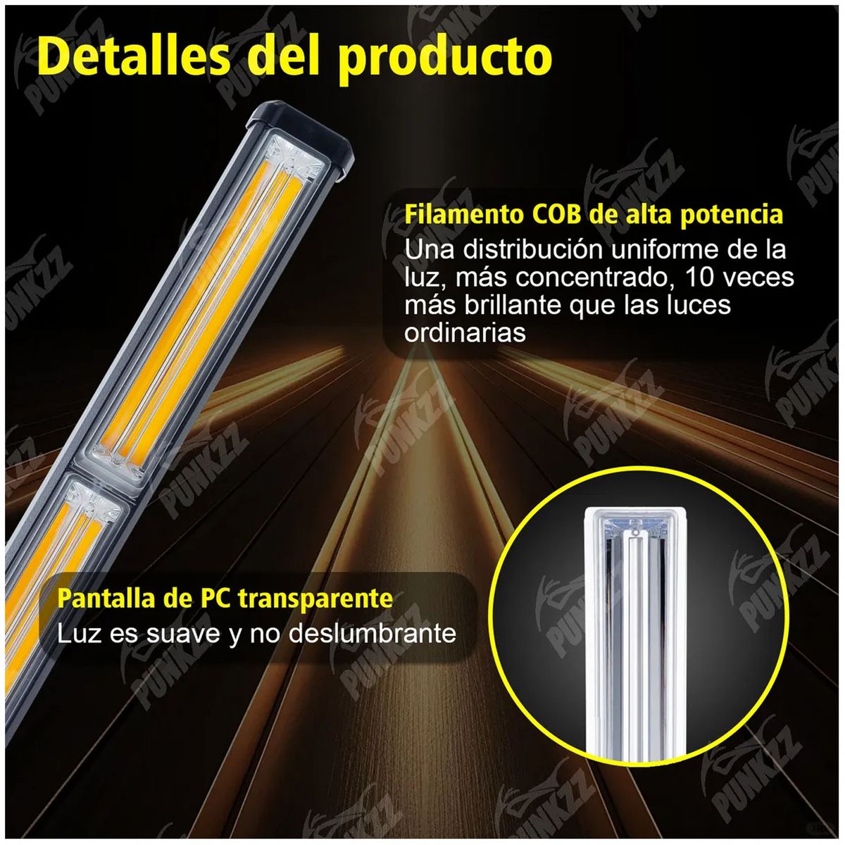 ONE PIXEL - Barra Torreta Estrobo Para Carro Leds Policia 24 PuLG 40w