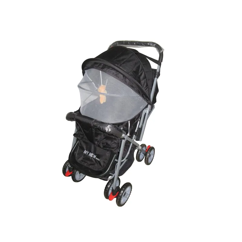 GENERICO - Coche pasaedor para bebe pañalera toldillo manilar reversibl