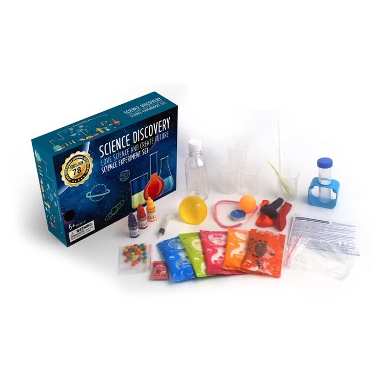 JUGUETERIA EXPRESS - Juego Kit De Cientifico Para Niños 78 Experimentos Educativo