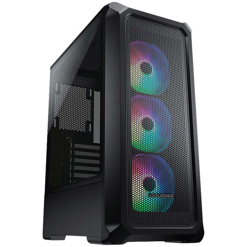 COUGAR - Chasis Cougar Archon 2 Mesh Negro Rgb Atx + 3 Fans Rgb