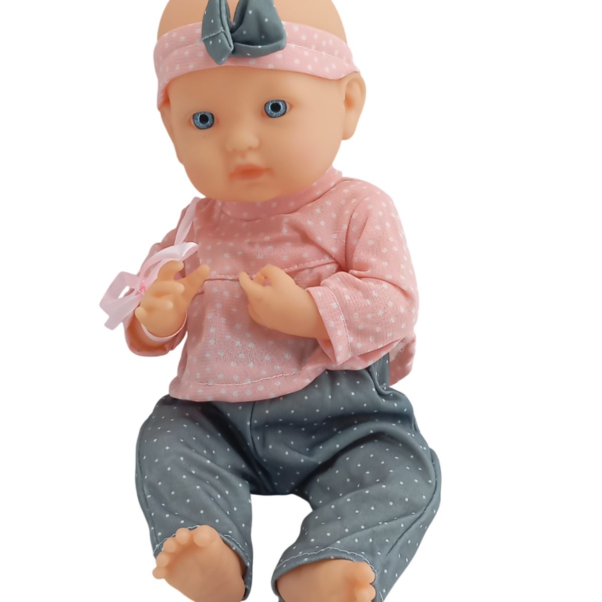 JUGUETERIA EXPRESS - Muñeco Bebe Reborn Realista Con Tetero Y Chupo 32cm