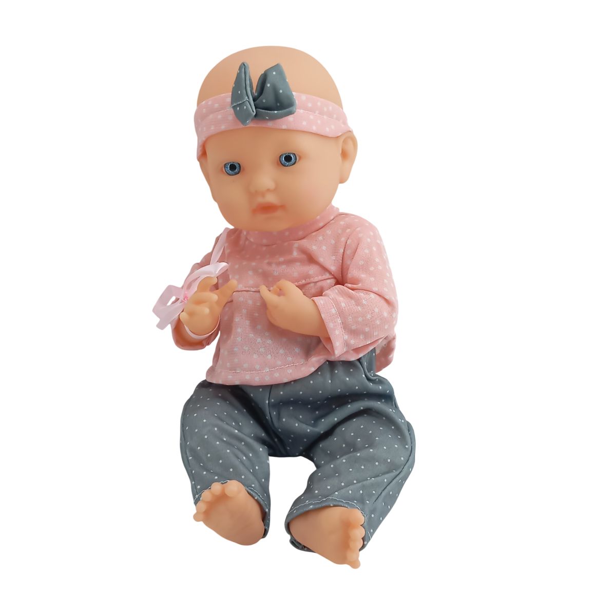 JUGUETERIA EXPRESS - Muñeco Bebe Reborn Realista Con Tetero Y Chupo 32cm