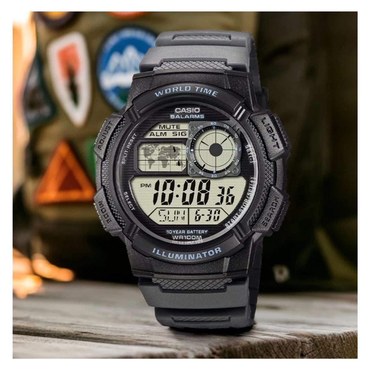 CASIO - Reloj Casio AE-1000W-8A Diseño Deportivo