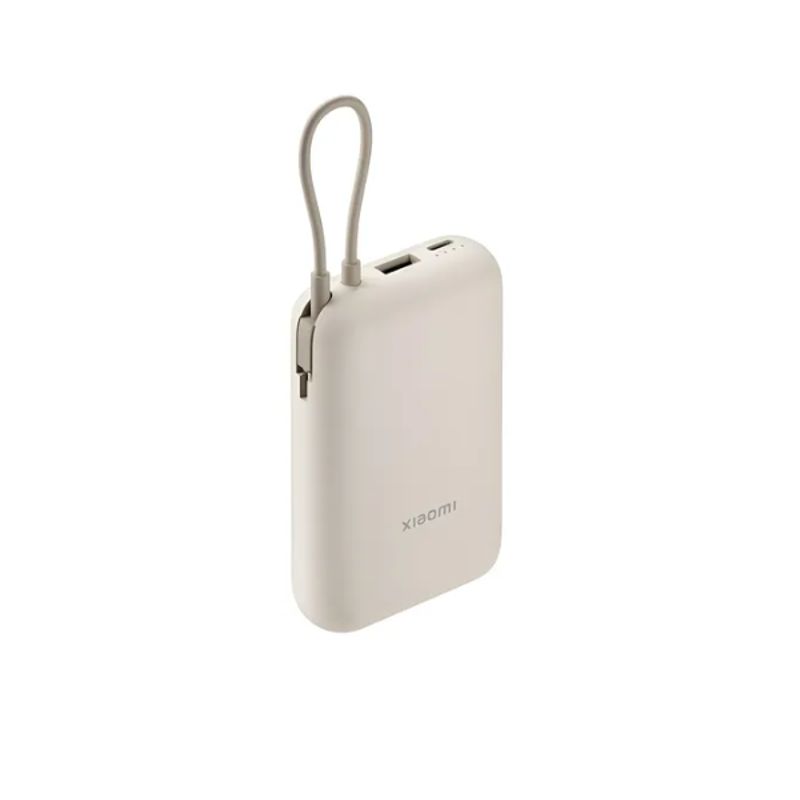 XIAOMI - XIAOMI POWERBANK 10.000 MAH  CON CABLE INTEGRADO 22,5W