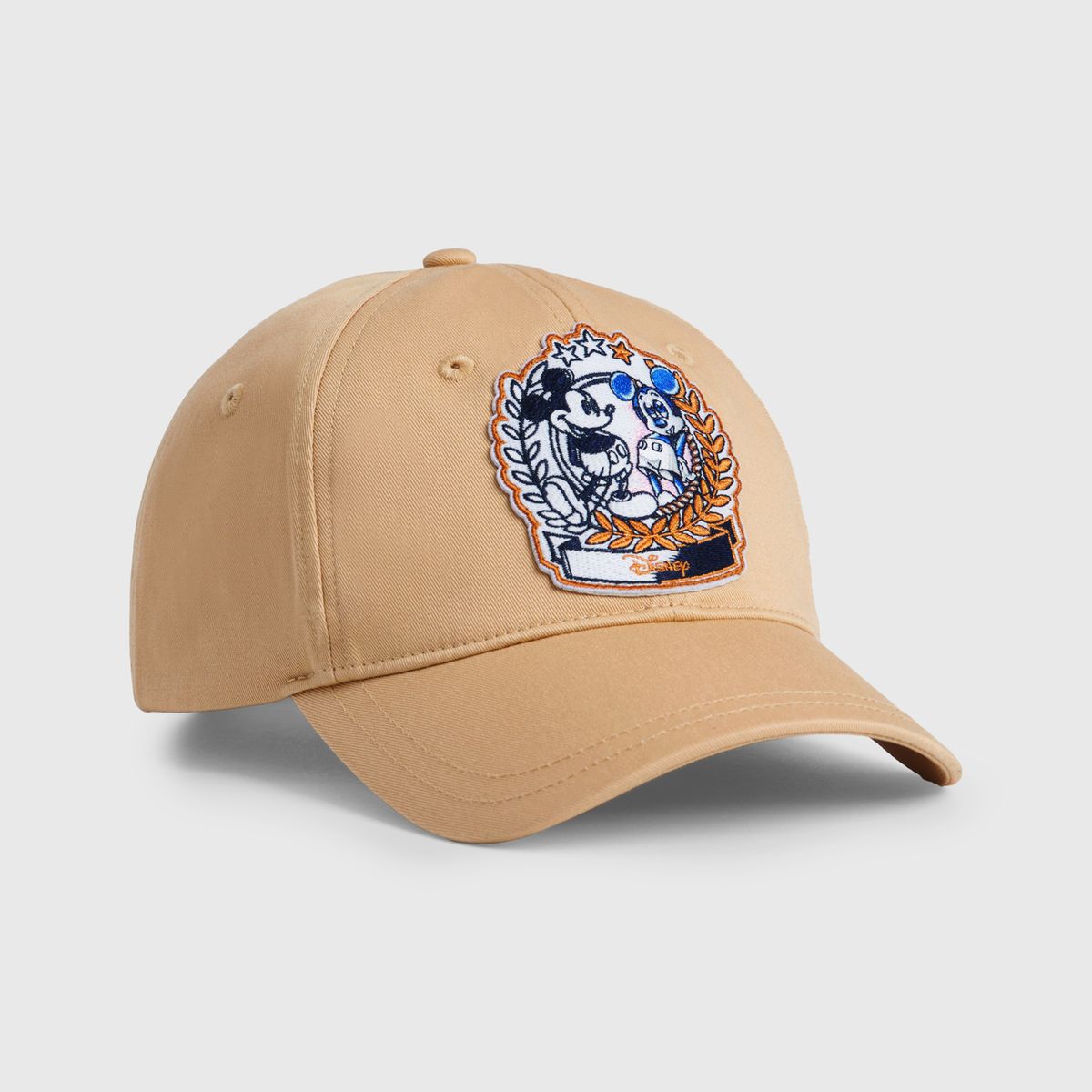 TOMMY HILFIGER - Gorra beige de béisbol con escudo Disney x Tommy Tommy Hilfiger