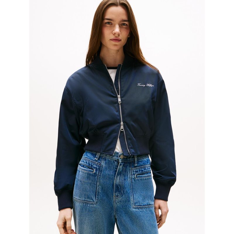 TOMMY HILFIGER - Chaqueta multicolor bomber corta repelente al agua Tommy Hilfiger