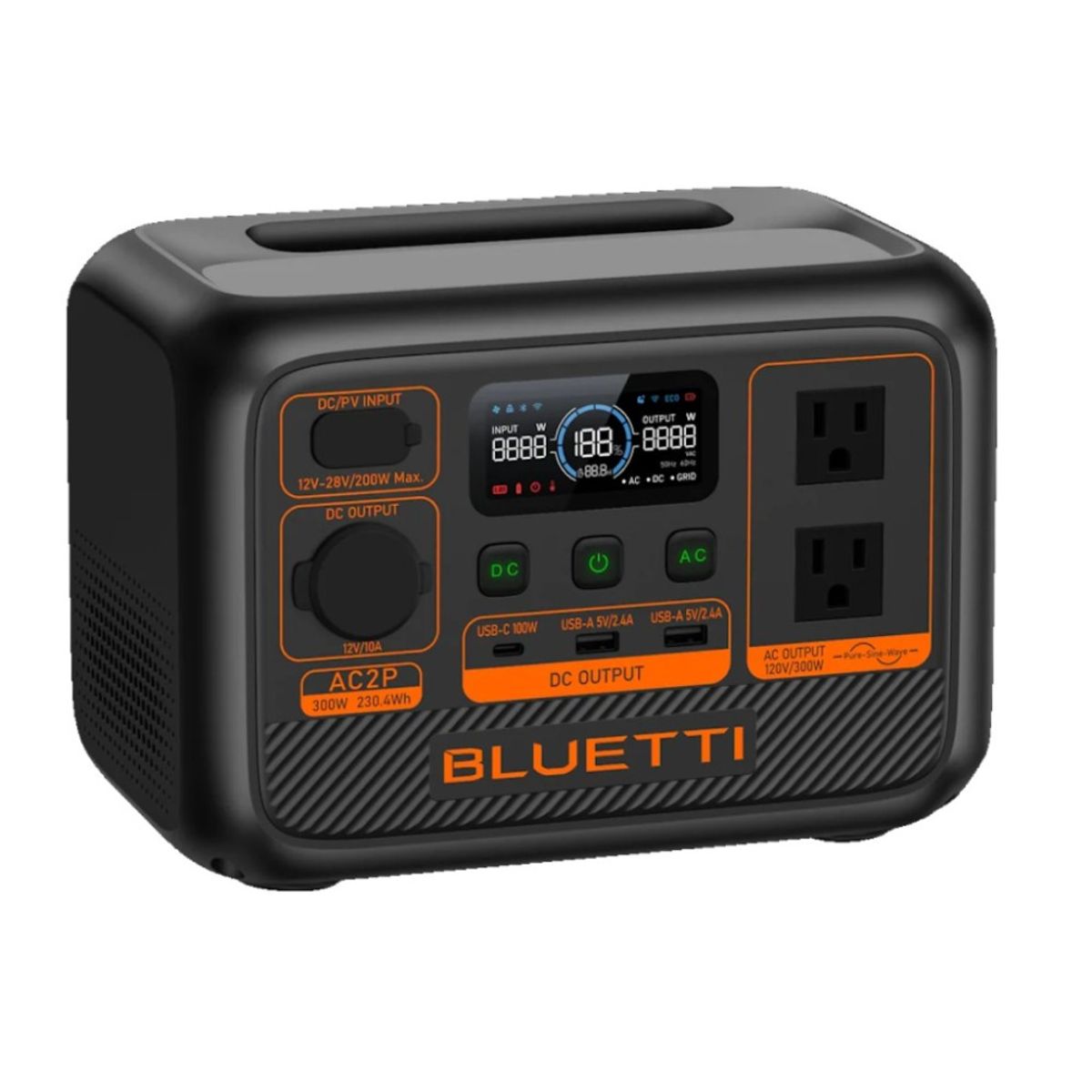 BLUETTI - Estación de Energia Portatil Bluetti AC2P 300W 230Wh