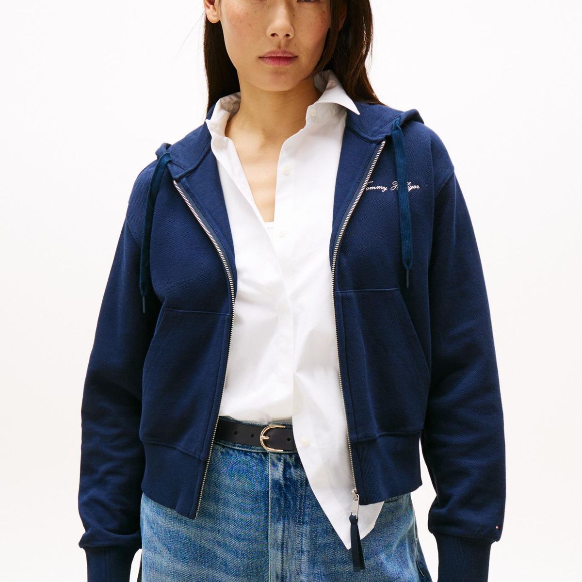 TOMMY HILFIGER - Buzo multicolor con capota y cremallera Tommy Hilfiger