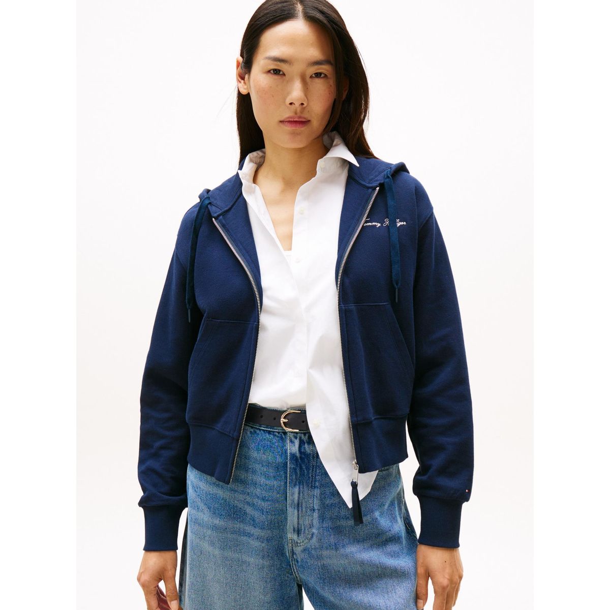 TOMMY HILFIGER - Buzo multicolor con capota y cremallera Tommy Hilfiger