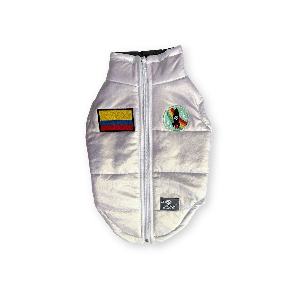 WAWAW - Chaleco 3XL astronauta tornasol