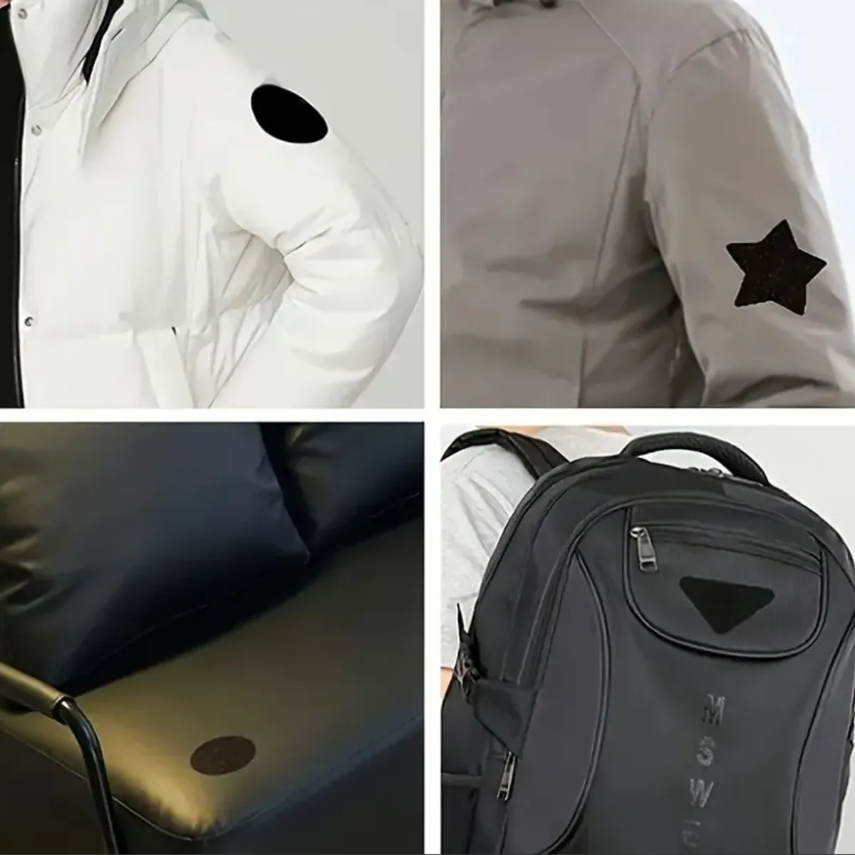 GENERICO - Parches Autoadhesivos Impermeables para Chaquetas Y Otros