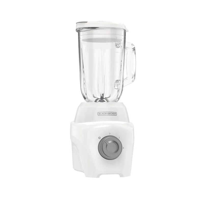 BLACK+DECKER - Licuadora Black+Decker Blanca de 1.25 litros BL0876-0WDLA