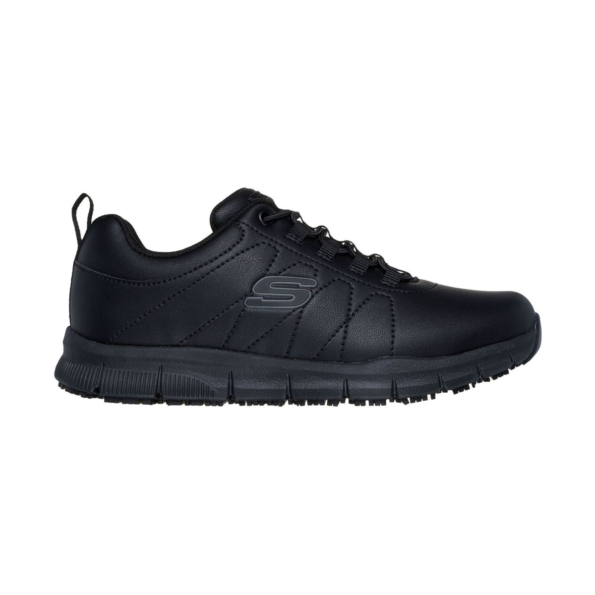 SKECHERS - Tenis Skechers Work Para Mujer Nampa-Beja Utility Negro