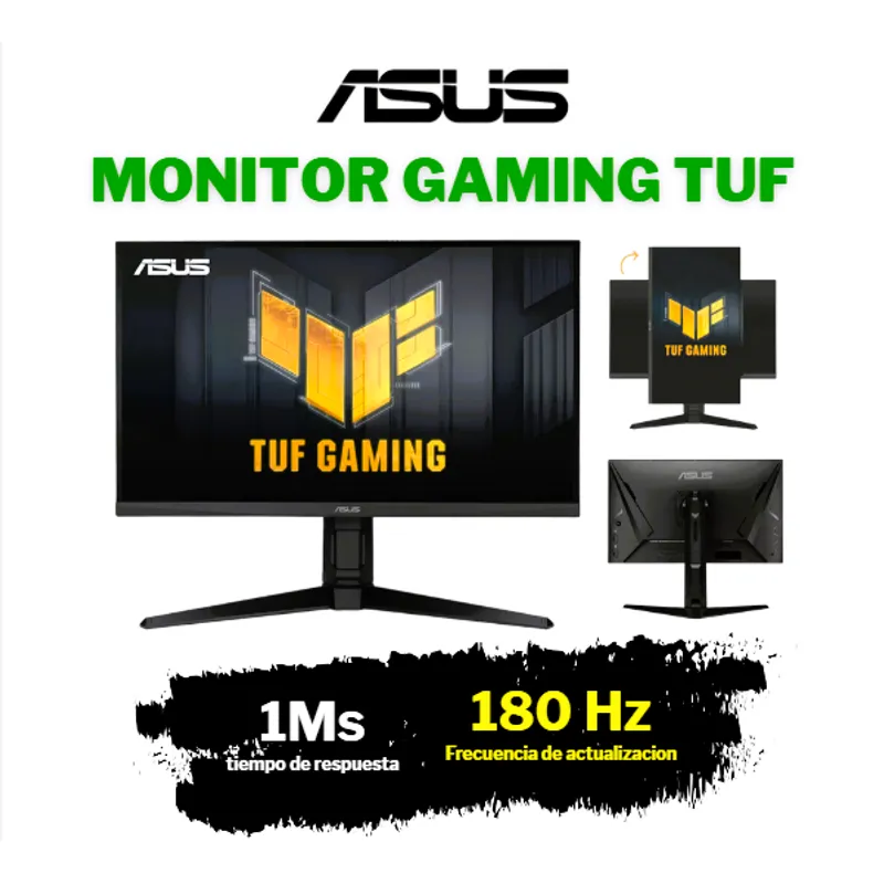 ASUS - Monitor Gamer ASUS TUF 27” VG279QL3A Original