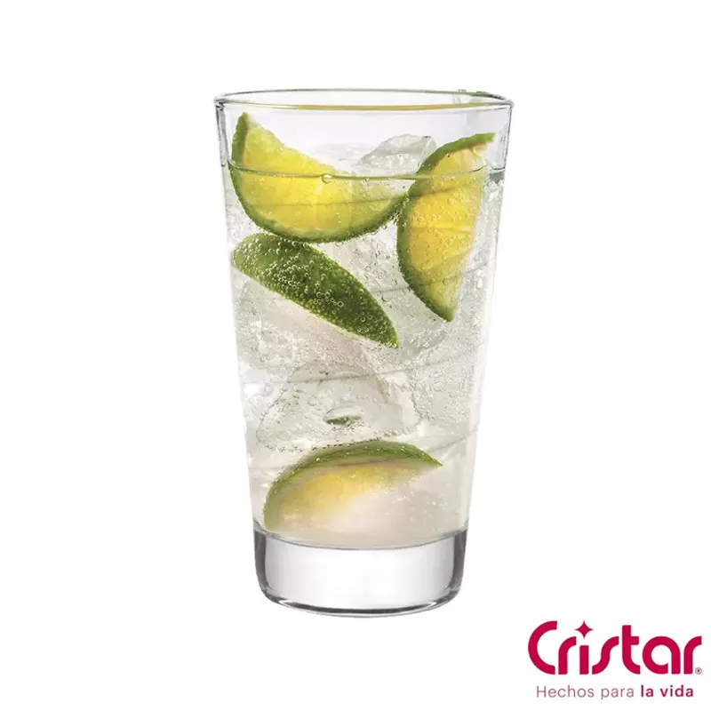 CRISTAR - Set X8 Unidades Vasos Spiral Bebidas Cristar 0617CL8PR