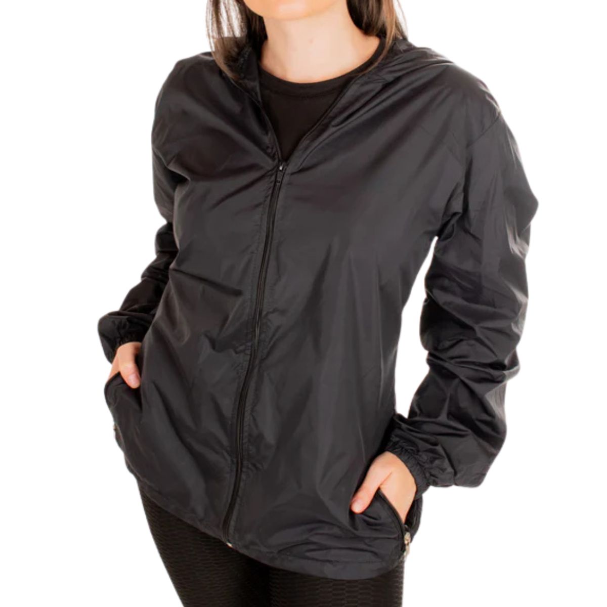SPORT RUNNER - Chaqueta Rompevientos Nylon Antifluido Mujer