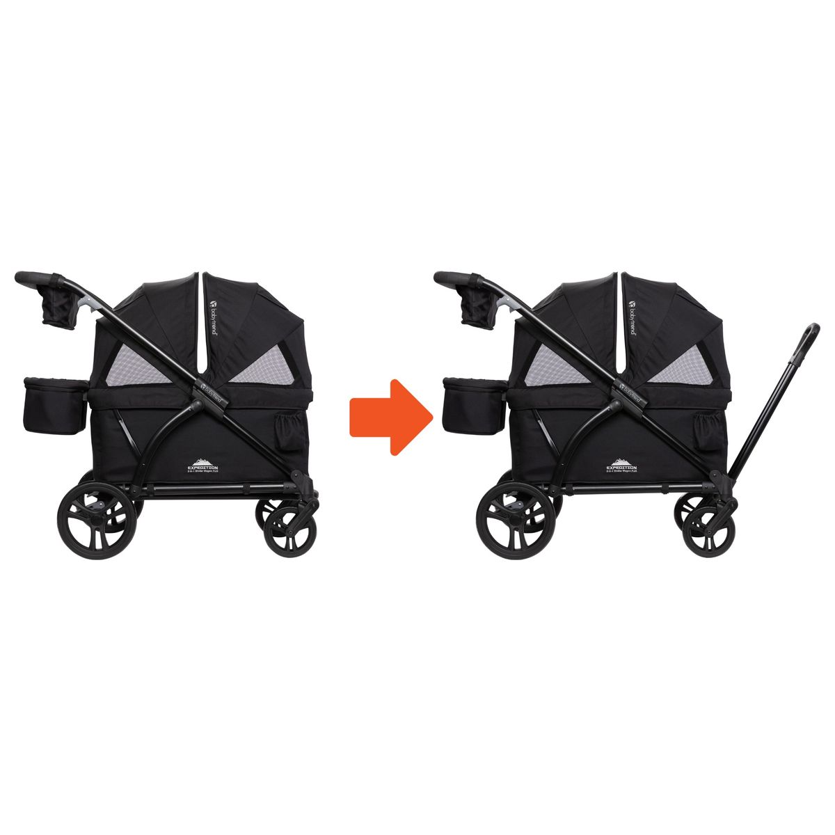 BABY TREND - Coche para Bebé Paseador Vagón Navigator Plus 2 en 1 - Baby Trend