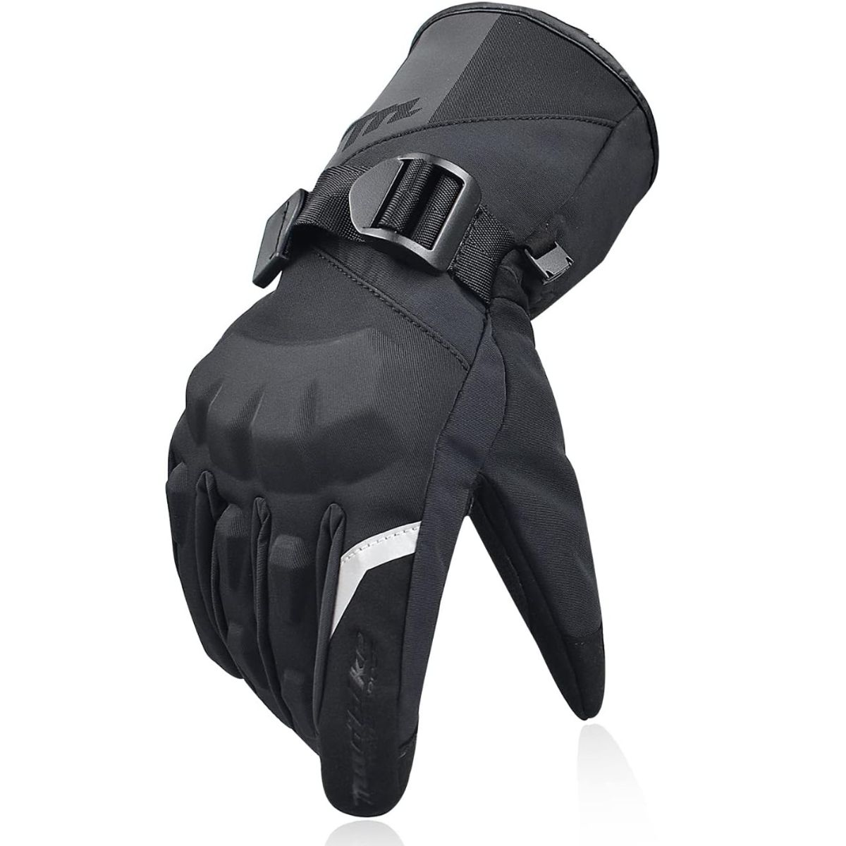 ATLANTIS - Guantes Motociclista Impermeable Térmico Táctiles Protección