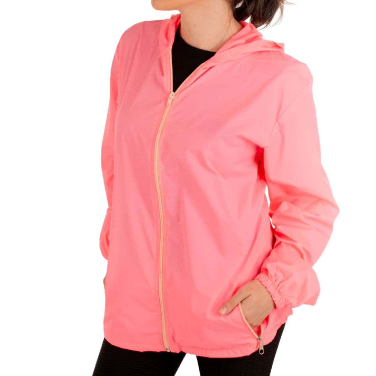SPORT RUNNER - Chaqueta Rompevientos Nylon Antifluido Mujer