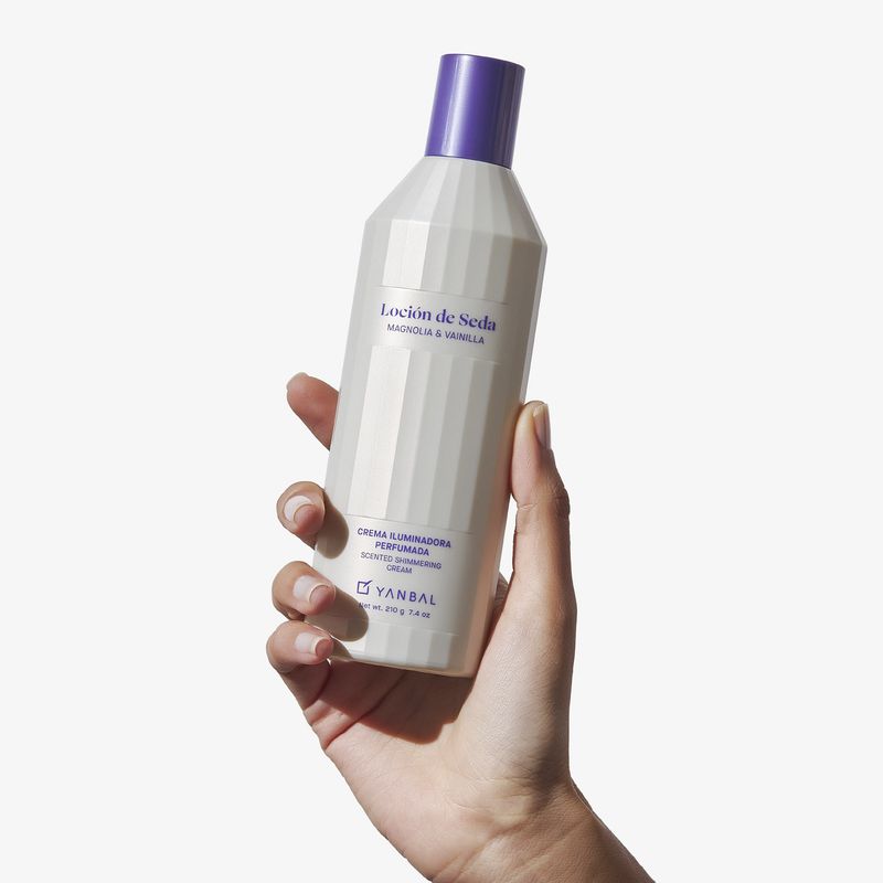 YANBAL - Loción de Seda Magnolia Vainilla Crema iluminadora Perfumada 210g