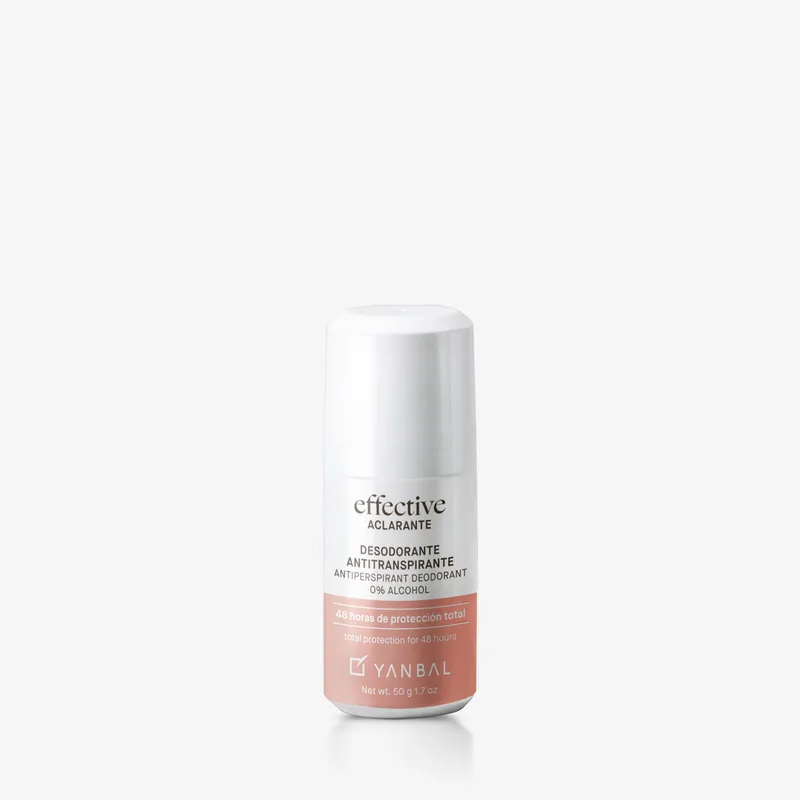 YANBAL - Desodorante Aclarante antitranspirante Effective Roll on 50g