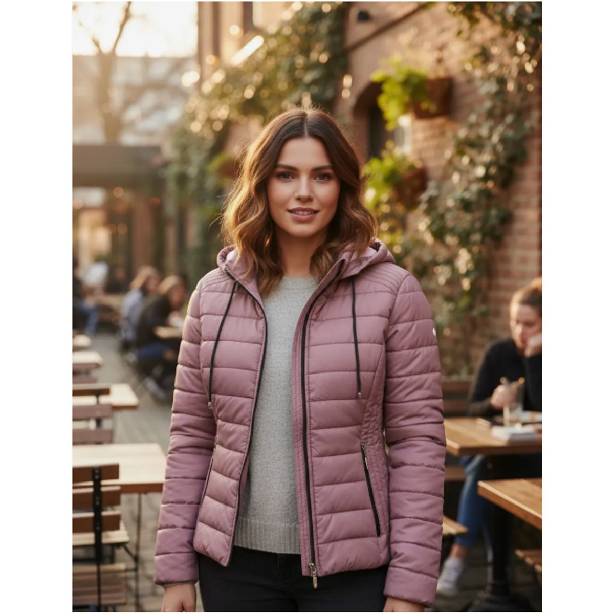 CAELI - chaqueta mujer acolchada marca caeli ref sofi lluvia frio