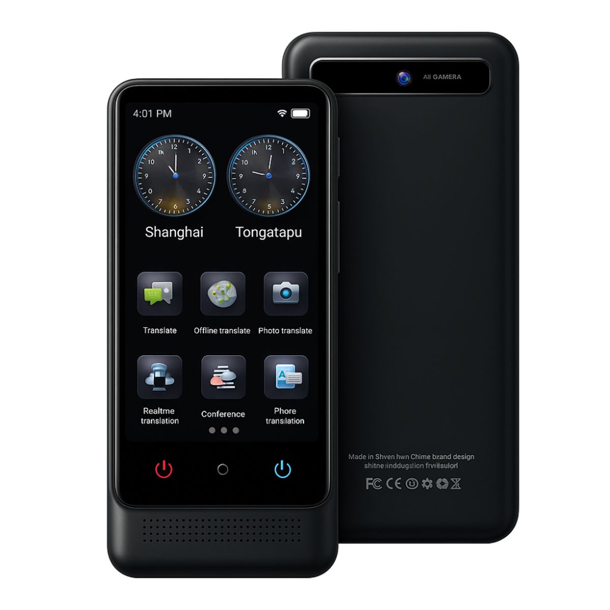 GENERICO - Traductor Inteligente Ia Con Voz 138 Idiomas Tiempo Real M12